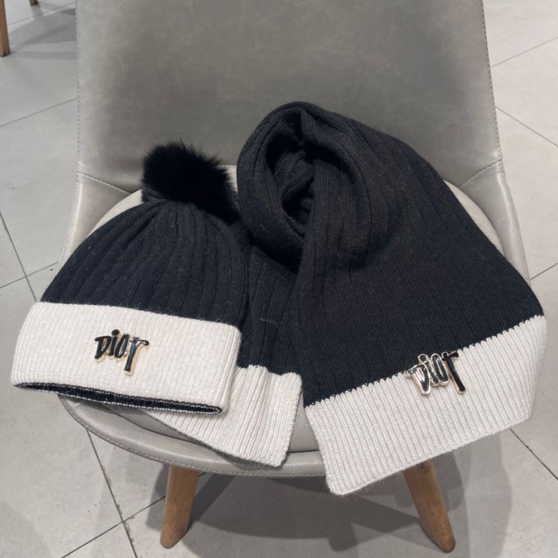 Christian Dior Caps Scarfs